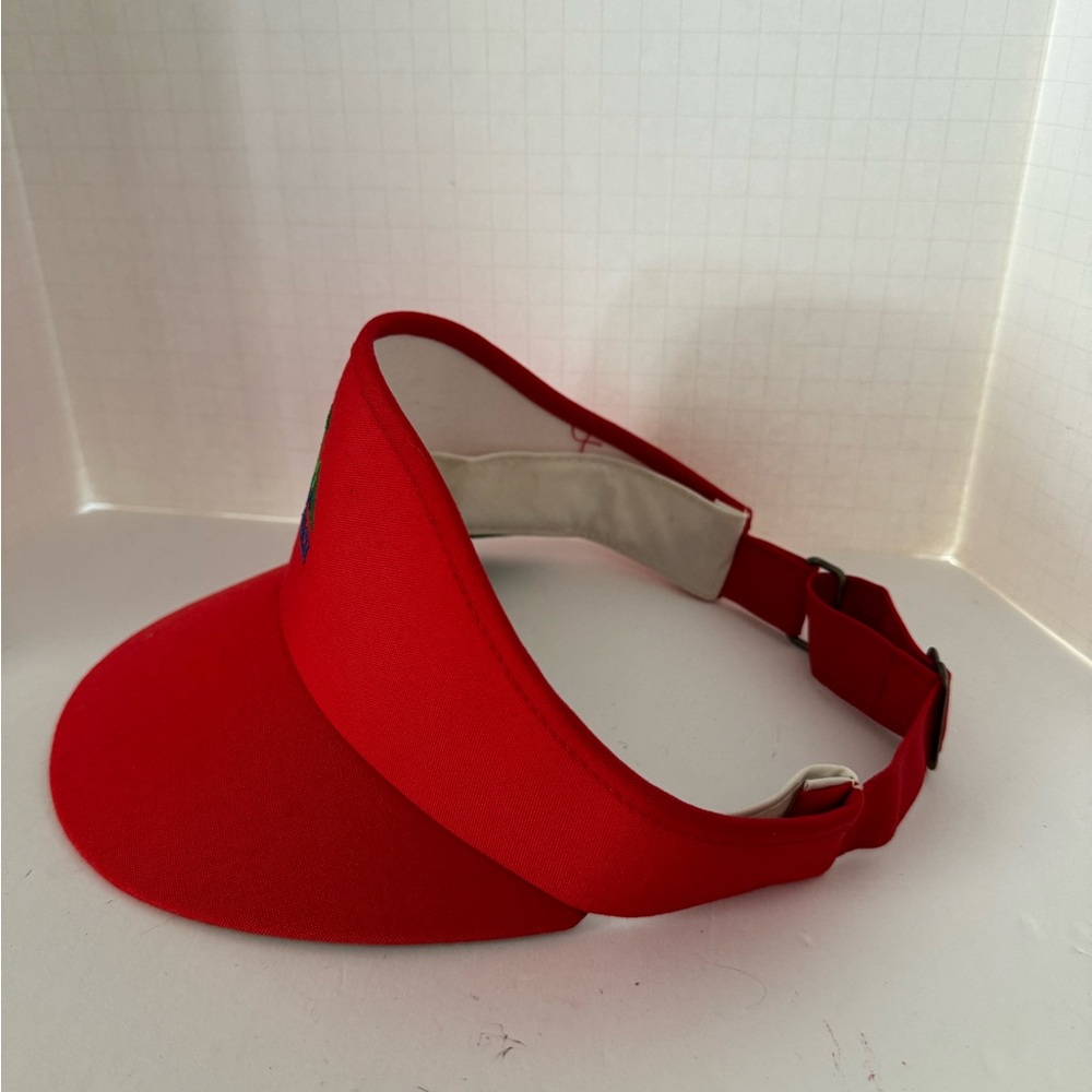 Pebble Beach Visor Red - image 2